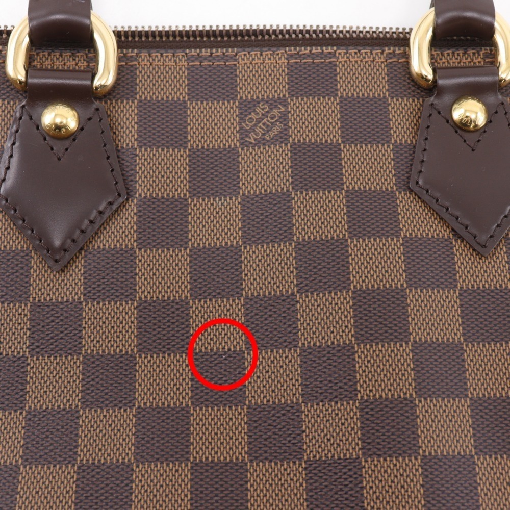 LOUIS VUITTON Authentic Brown Damier Canvas Tote Bag - Picture 7 of 16